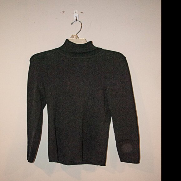 Old Navy Boys Black Turtle Neck Sweater Size Large - Picture 1 of 5